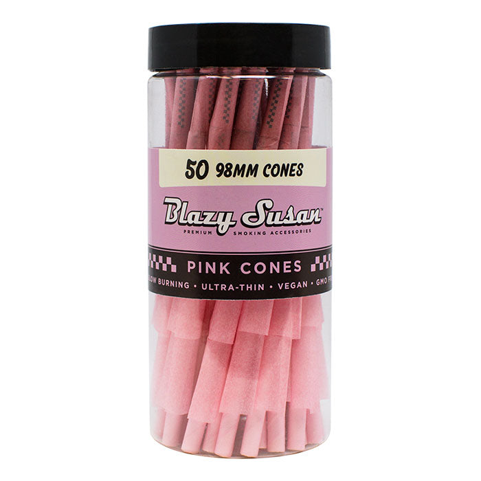 Blazy Susan 98mm Pink Cones - 50 Per Pack