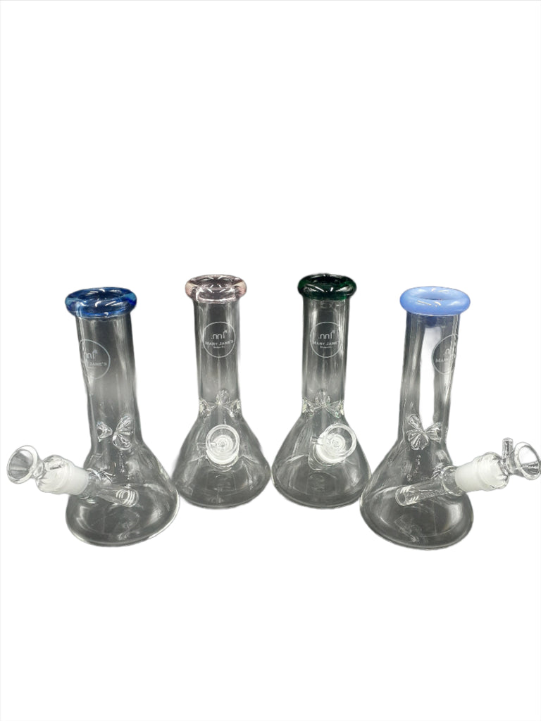 Mary Jane's HQ Branded Beaker Bongs – Mary Jane's Headquarters