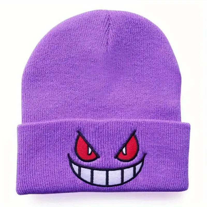 Ghost Face Knitted Beanie