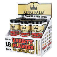 King Palm Mini Rolled Cones 20pc Assorted Flavors