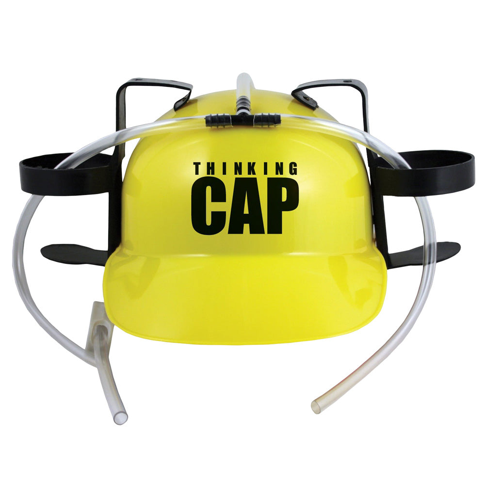 Thinking Cap 2-Can Drinking Hard Hat