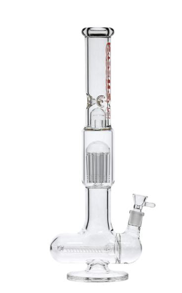 Preemo Glass 20 inch Dome Over Triple Inline to Tree Perc Bong