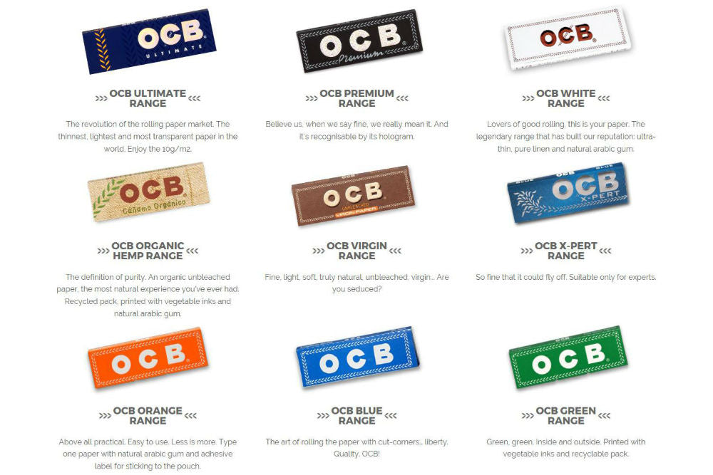 OCB Rolling Papers - Mary Jane's Headquarters
