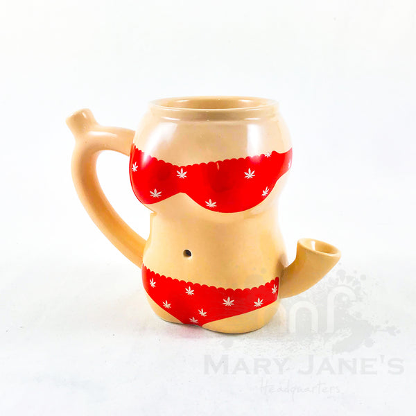 Stoned Penguin Mug Pipe – Mary Jane's Headquarters