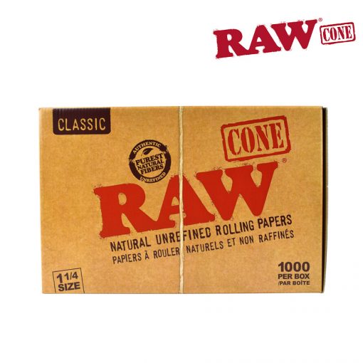 RAW Bulk Pre Rolled Cones - 1 1/4 (1000 pk)