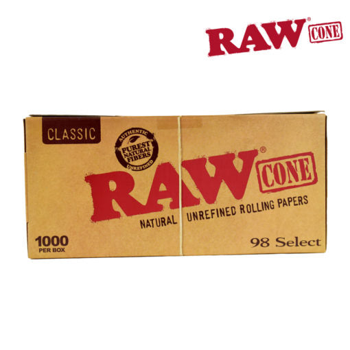 RAW Bulk Pre Rolled Cones - 98 Select (1000 pk)