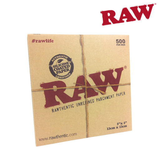 Raw 5"x5" Parchment Pouch