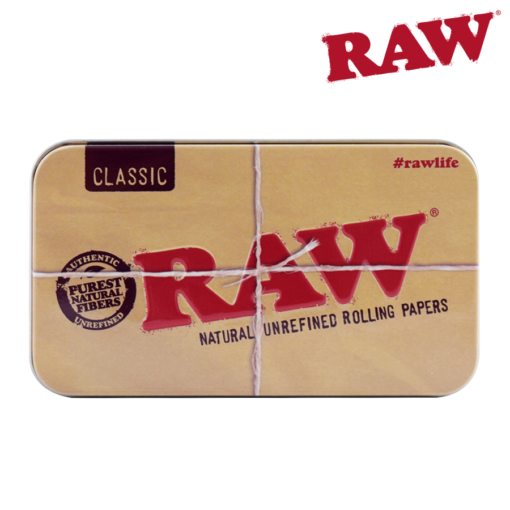 Raw Tin Storage Box - Classic
