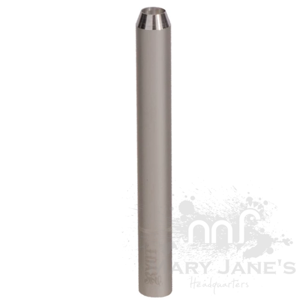 Long RYOT 9mm Slim Anodized Aluminum Smoke Reducer Bat-Silver