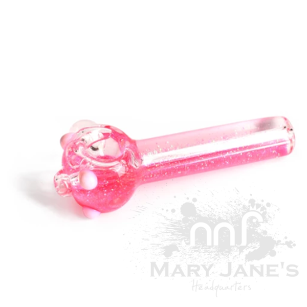 LIT Glass Sparkle Liquid Hand Pipe - Mary Jane's Headquarters