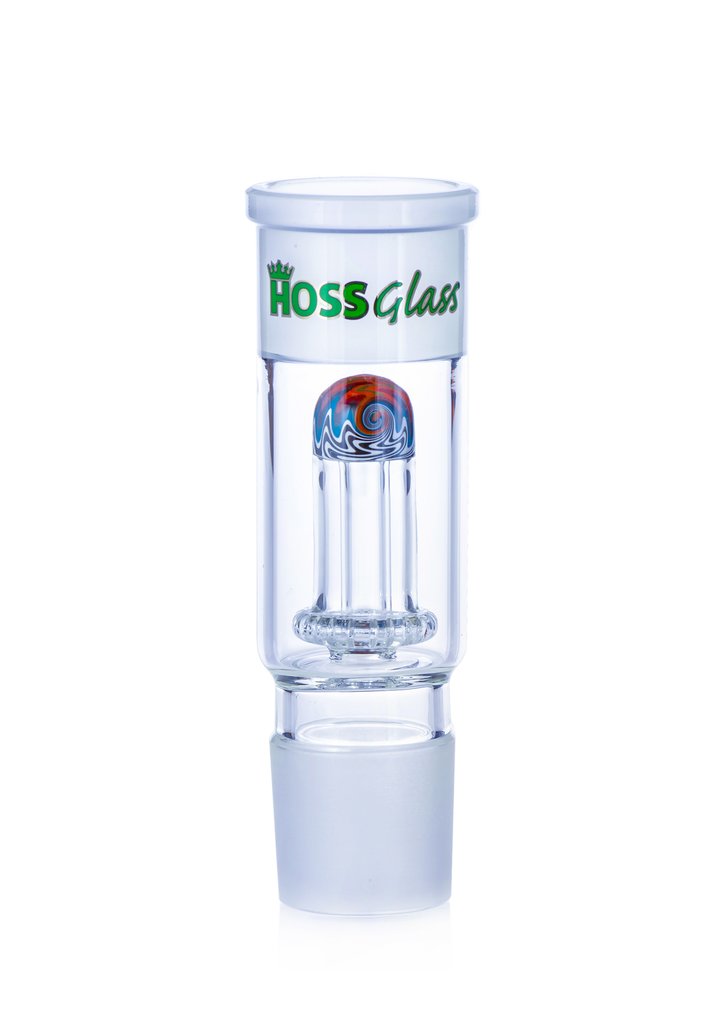 HOSS 5" Tall Dome Perc Build-a-Bong Midsection - Mary Jane's Headquarters
