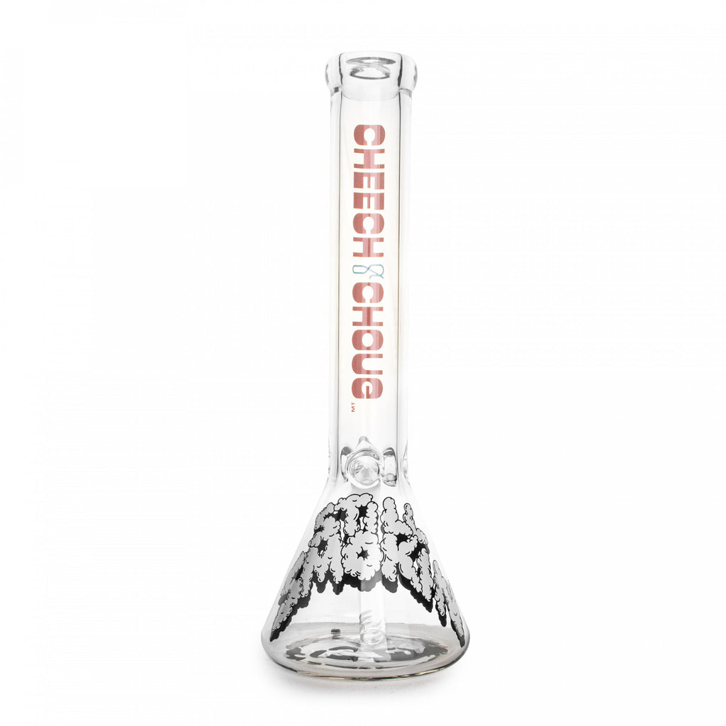 Cheech & Chong 15" 7mm Thick Still Smokin Beaker Base Water Pipe