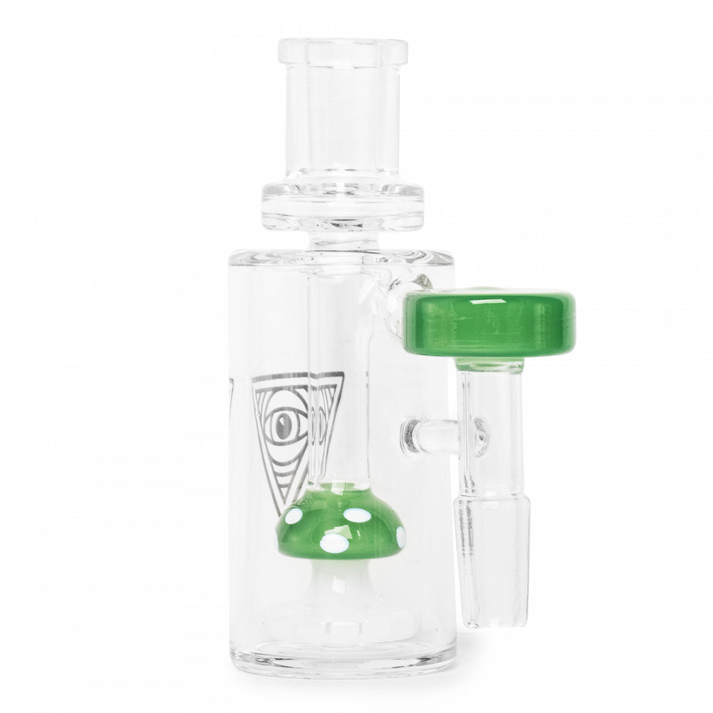 Red Eye Glass Funguy Ash Catchers - Jade Green 90 degrees