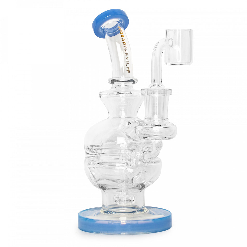 6.5" Spawn Fab Egg Concentrate Dab Rig - Periwinkle