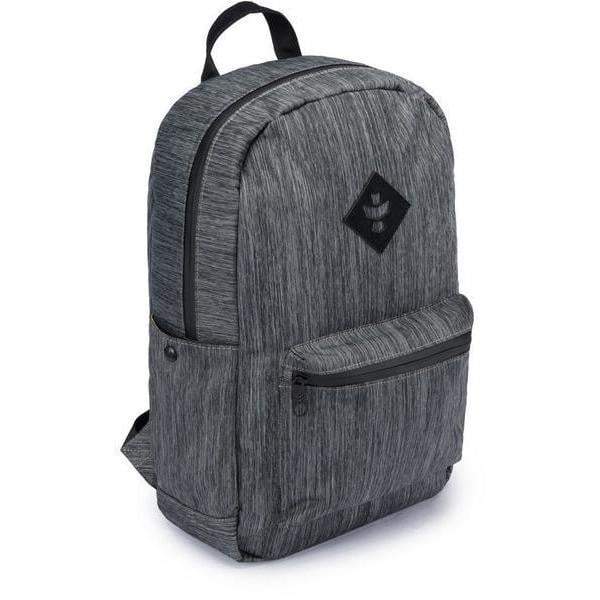 Revelry Escort Backpack striped dark grey