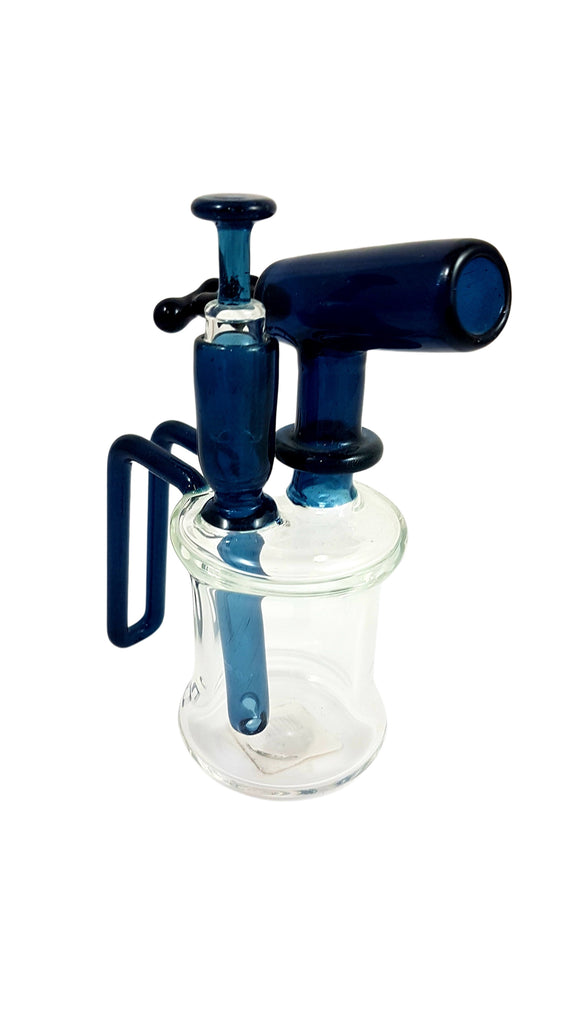 T.H.C. Glassworks Pump Torch Dab Rigs - Blue