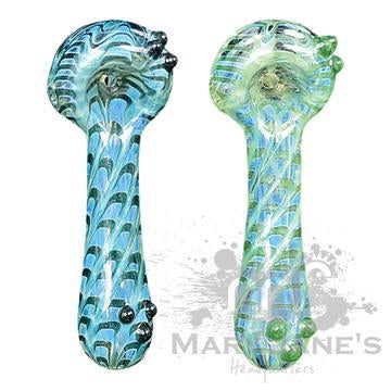 Red Eye Glass Dazzle Glass Hand Pipe