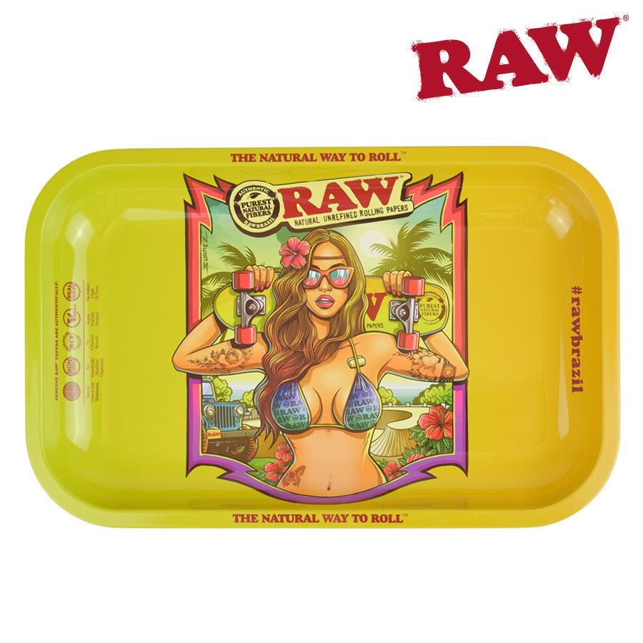 Raw Brazil V2 Rolling Tray