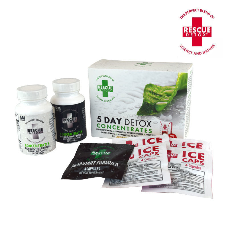 Rescue Detox 5 Day Detox Concentrate Kit