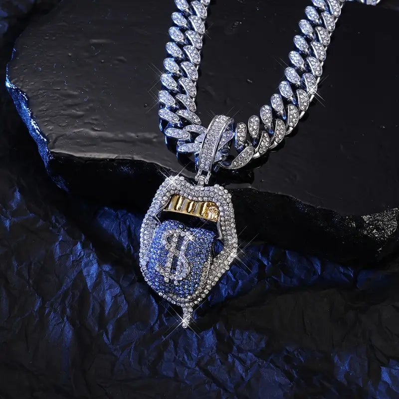 Hip Hop Style Pendants W/ Necklace