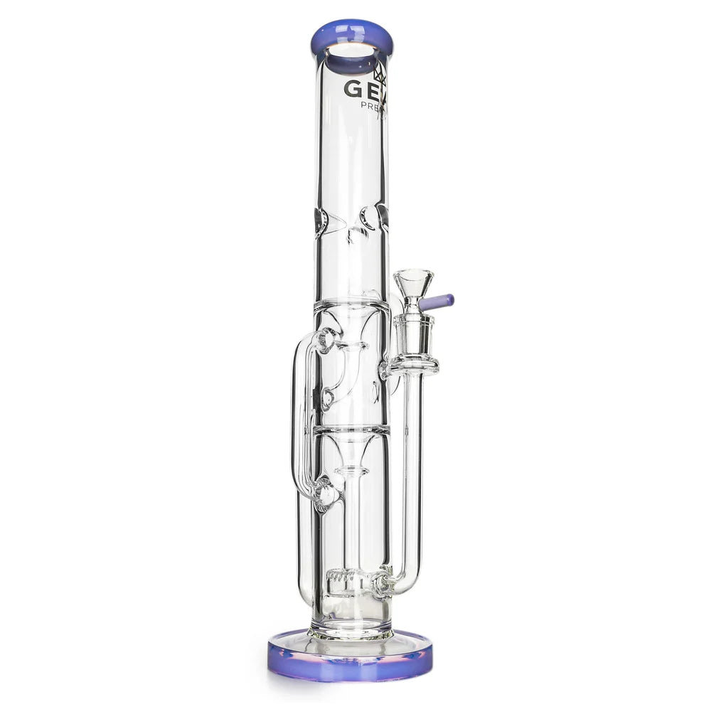 Stemless Dual Chamber Recycler Water Pipe