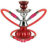 Premium Pumpkin 10" Two Hose Hookah