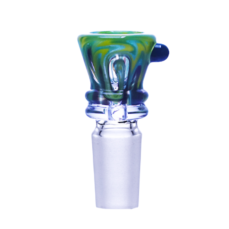 OG 14mm Spiral Horn Bowl – Assorted Colors