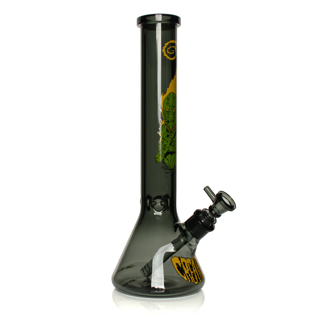 Thick Goblin Beaker Base Water Pipe 15" 7mm