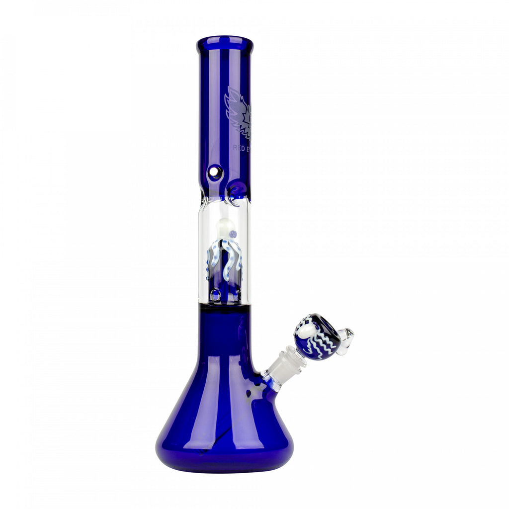 Red Eye Glass® 17" Octopus Perc Beaker Tube