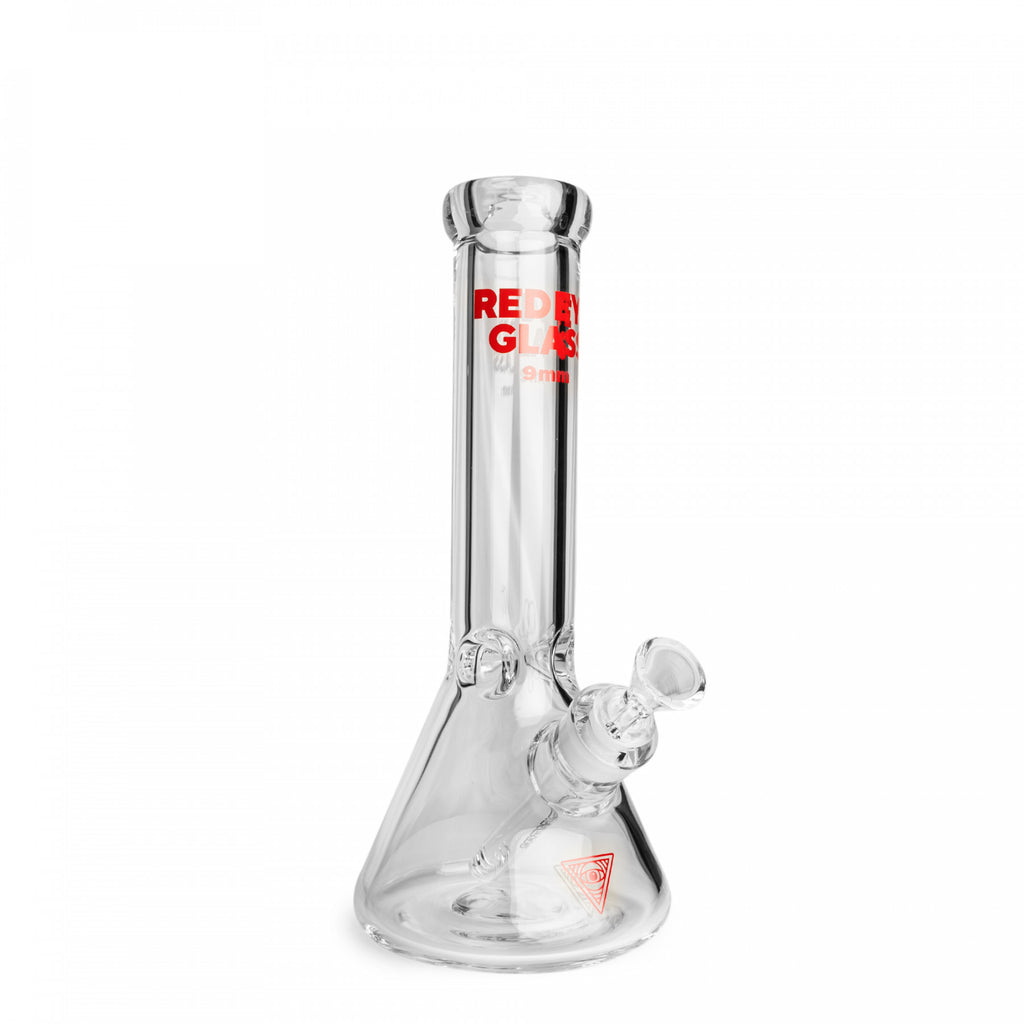 Red Eye Glass 15" 9mm Thick Beaker Base Water Pipe