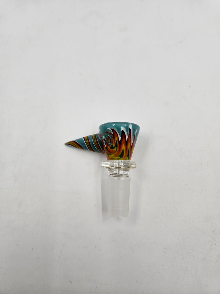 Wig-Wag 14mm Bowl w/ Pointed Handle