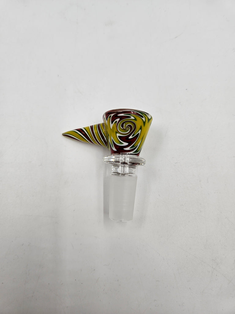 Wig-Wag 14mm Bowl w/ Pointed Handle