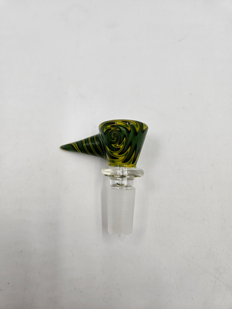 Wig-Wag 14mm Bowl w/ Pointed Handle