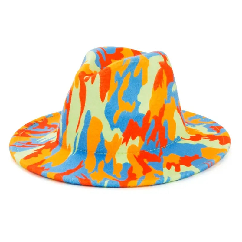Wide Brim Colourful Cloche Hats