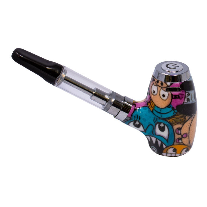 Sherlock Pipe Shaped 510 Battery Mary Jane's Headquarters Sherlock Pipe Shaped 510 Battery Mary Jane's Headquarters