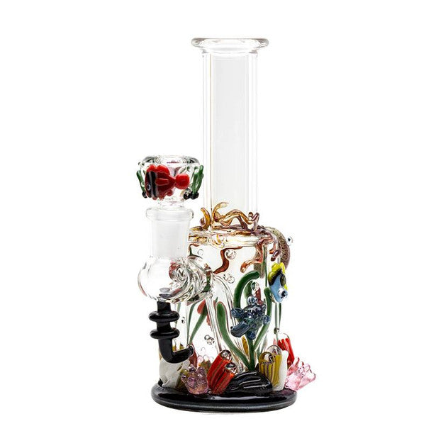 Under the Sea Banger Hanger w/ Herb Bowl by Empire Glassworks