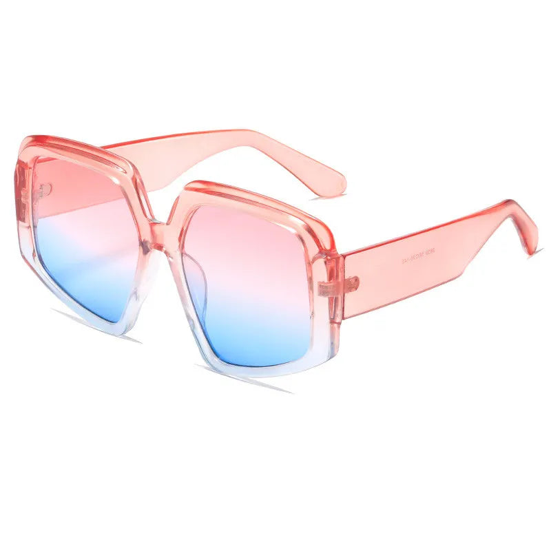 Colourful Oversized Women Sunglasses