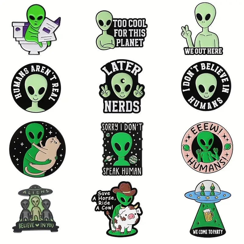 Cartoon Pins - Assorted