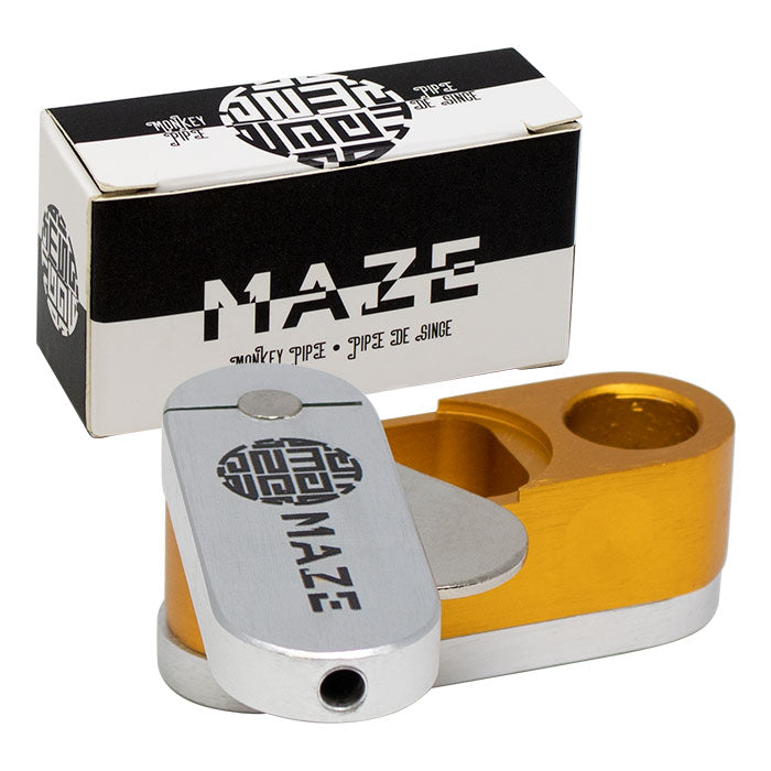 Maze Aluminum Monkey Pipe