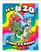 Wood Rocket It's 4:20, Time To Color Adult Coloring Book