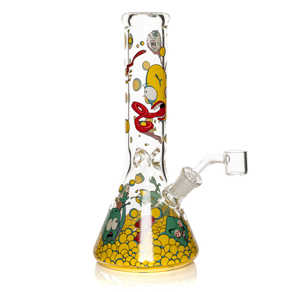 Red Eye Glass 8.5" Monster Ball Pit Concentrate Rig (Limited Edition)