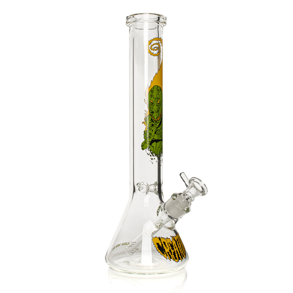 Thick Goblin Beaker Base Water Pipe 15" 7mm