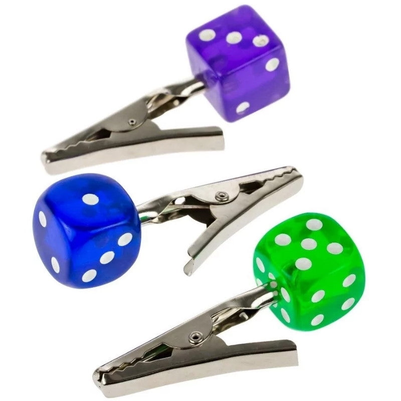 Dice Crocodile Roach Clip