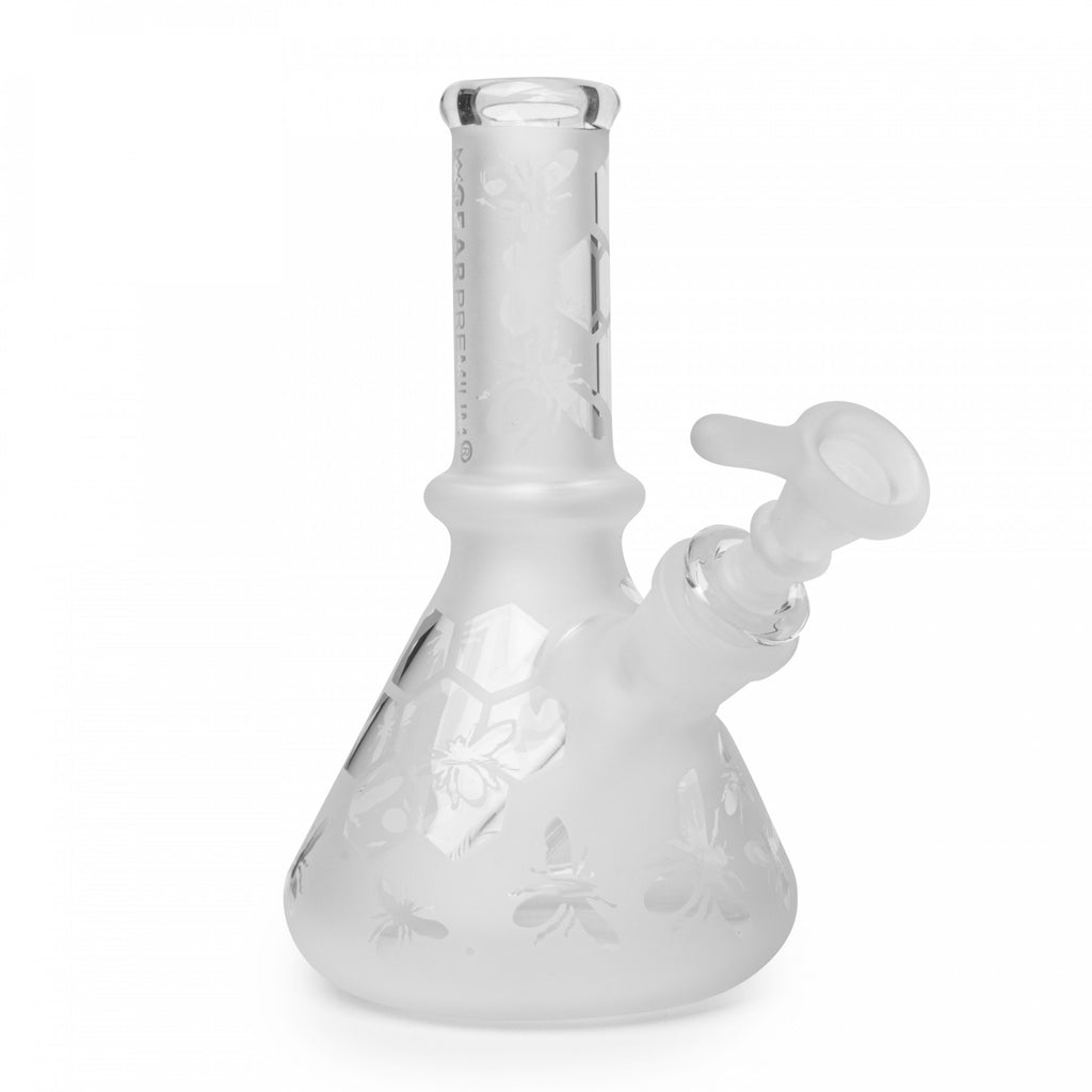 7.5" Gear Premium Frosted Bees Knees Beaker Tube