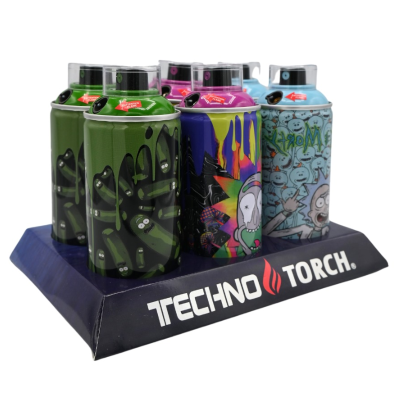 Techno Small Spray Can Torch Lighter