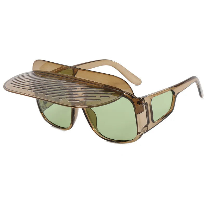 Flip-up Visor Shades Sunglasses