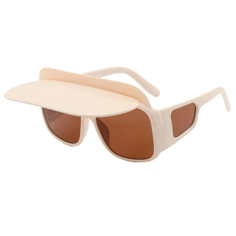 Flip-up Visor Shades Sunglasses