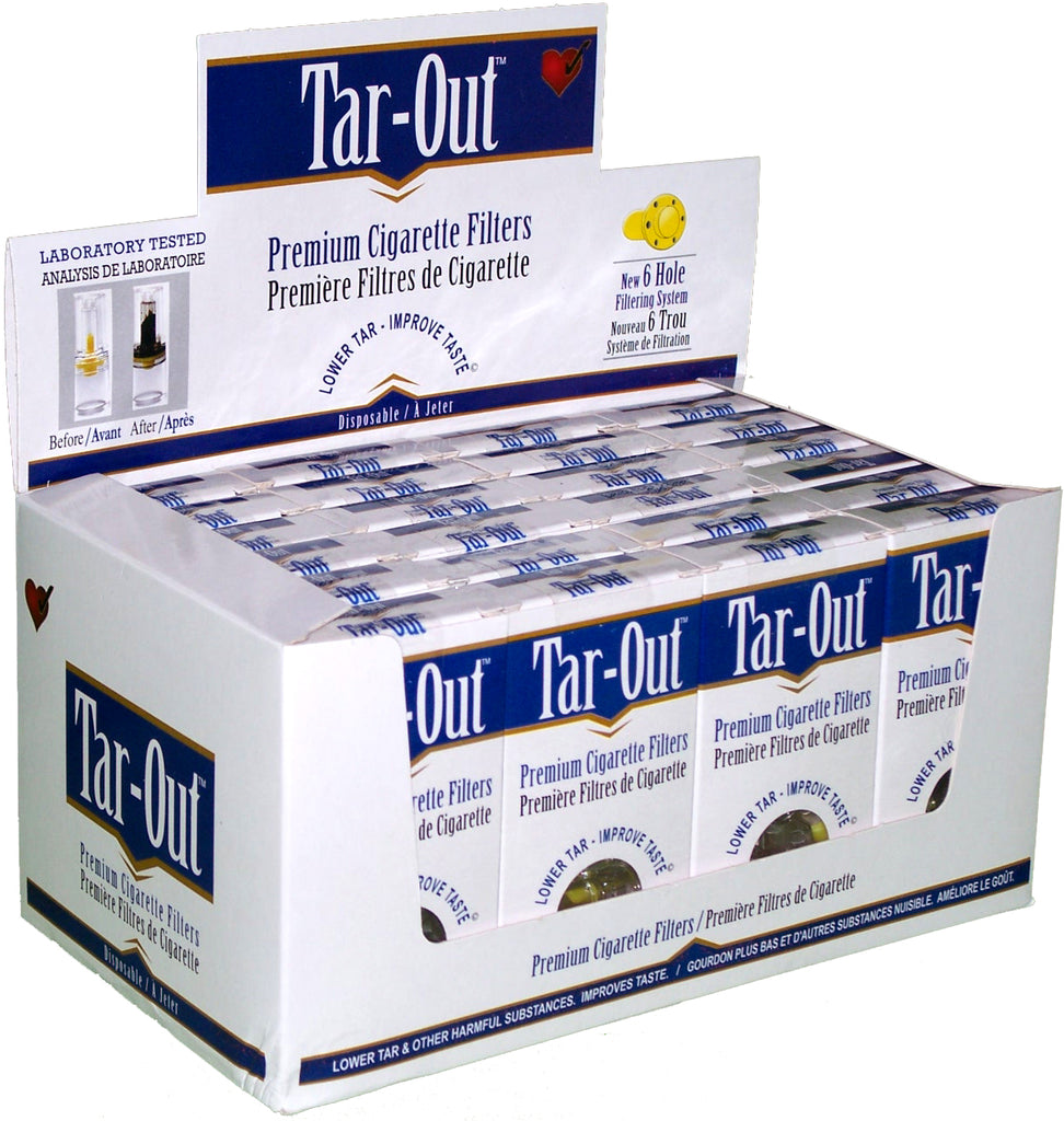 CIGARETTE FILTERS - TAR OUT 30PK