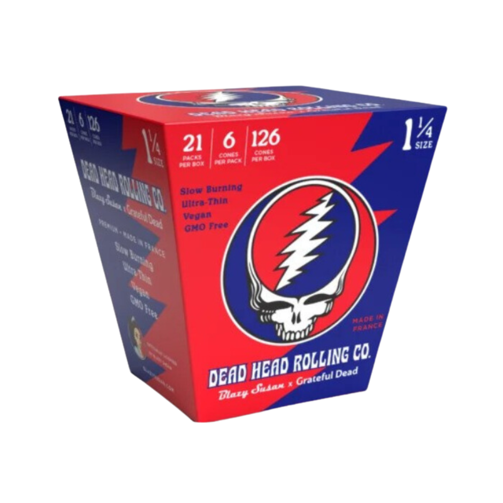 Blazy Susan Grateful Dead 1 1/4 Pre-Rolled Cones 6pk