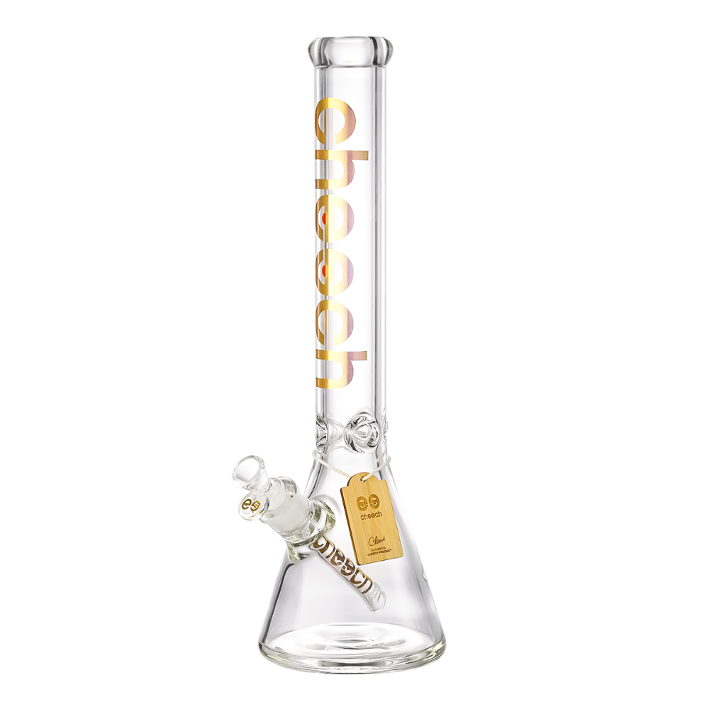 Cheech 18" 7mm Gold Logo Beaker